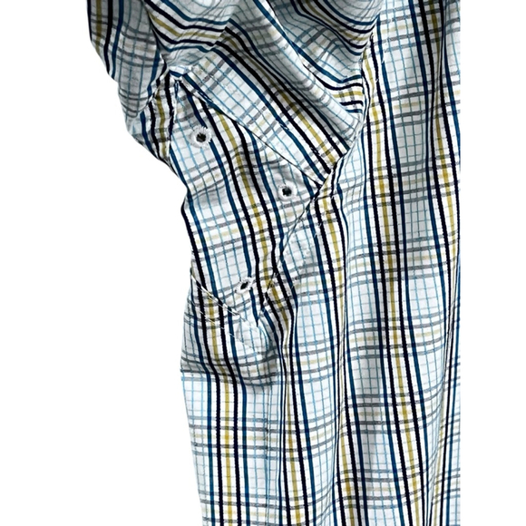 Ariat Pro Series Long Sleeve Button Down Striped Shirt Size XXL Cotton Blend Men - Picture 4 of 6